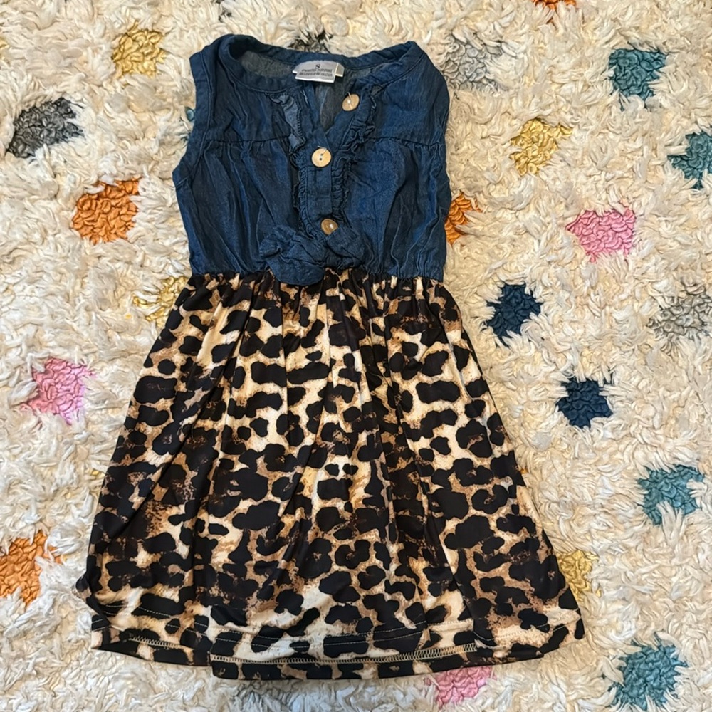 Toddler Cheetah Dress